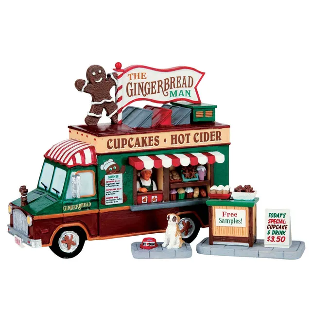 lemax-the-gingerbread-man-set-of-3-food-truck-de-no-l-miniature image 1