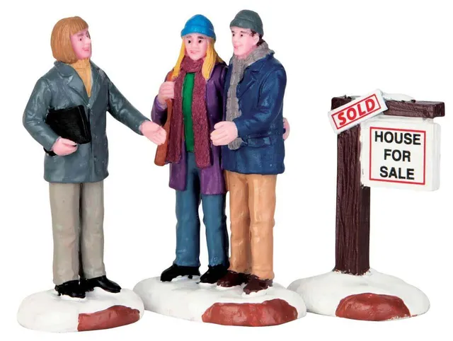 lemax-sold-set-of-3-lot-de-3-panneaux-vendu-miniatures image 1