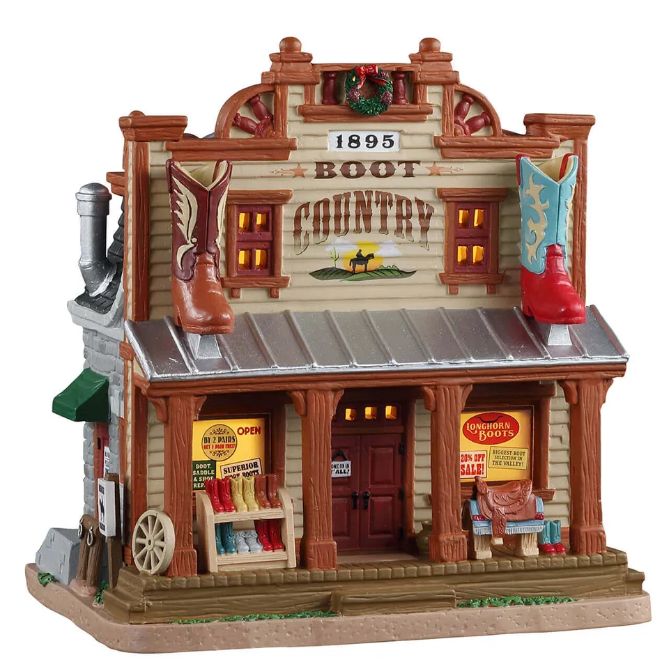 lemax-boot-country-b-timent-miniature-harvest-crossing image 1