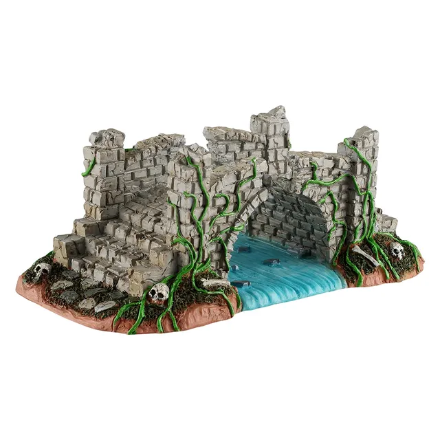 lemax-broken-bridge-pont-en-ruine-spooky-town image 1