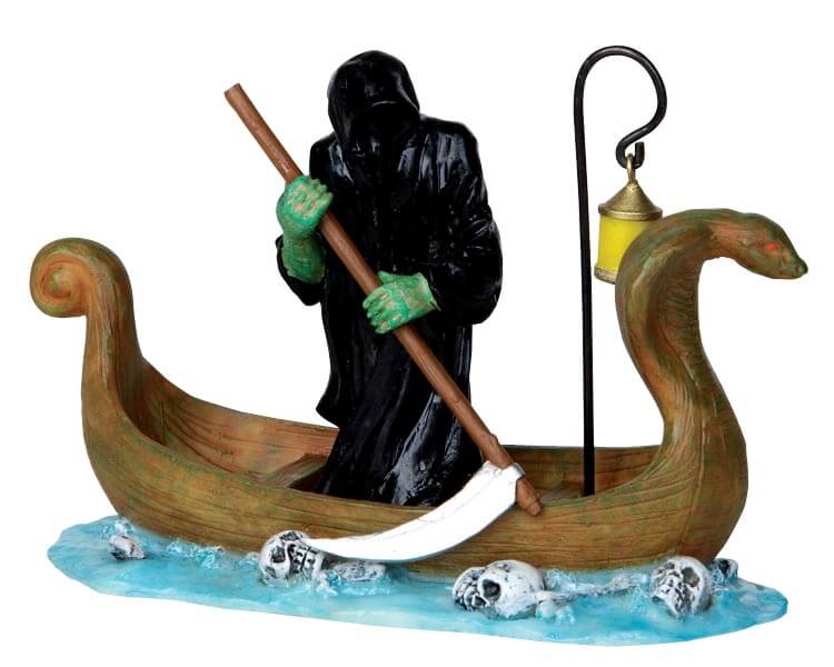 lemax-ghostly-skiff-barque-fant-me-spooky-town image 1