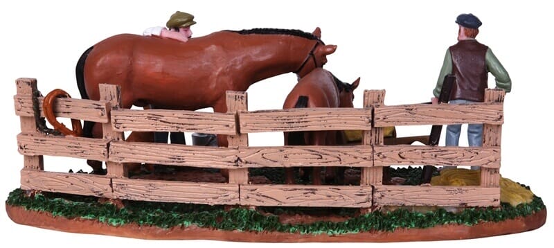 lemax-stable-chores-figurine-curie-village-miniature image 3