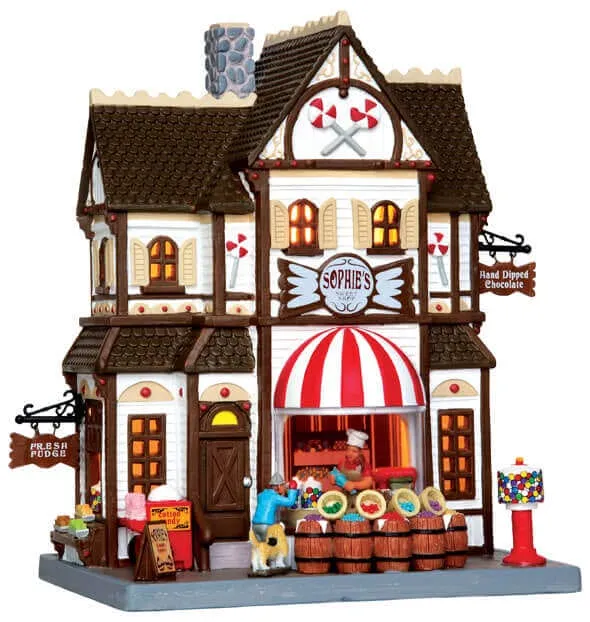 lemax-sophie-s-sweet-shop-confiserie-miniature image 1