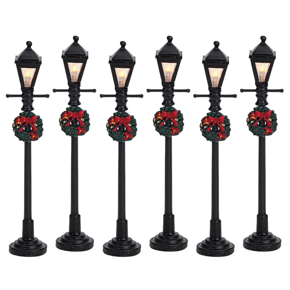 lemax-gas-lantern-street-lamp-set-of-6-r-verb-res-miniatures image 1