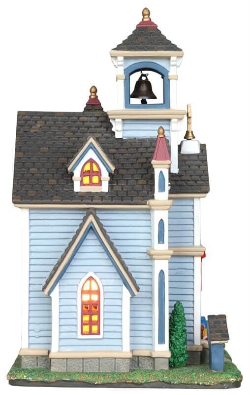 lemax-church-bazaar-b-timent-miniature-village-de-no-l image 2