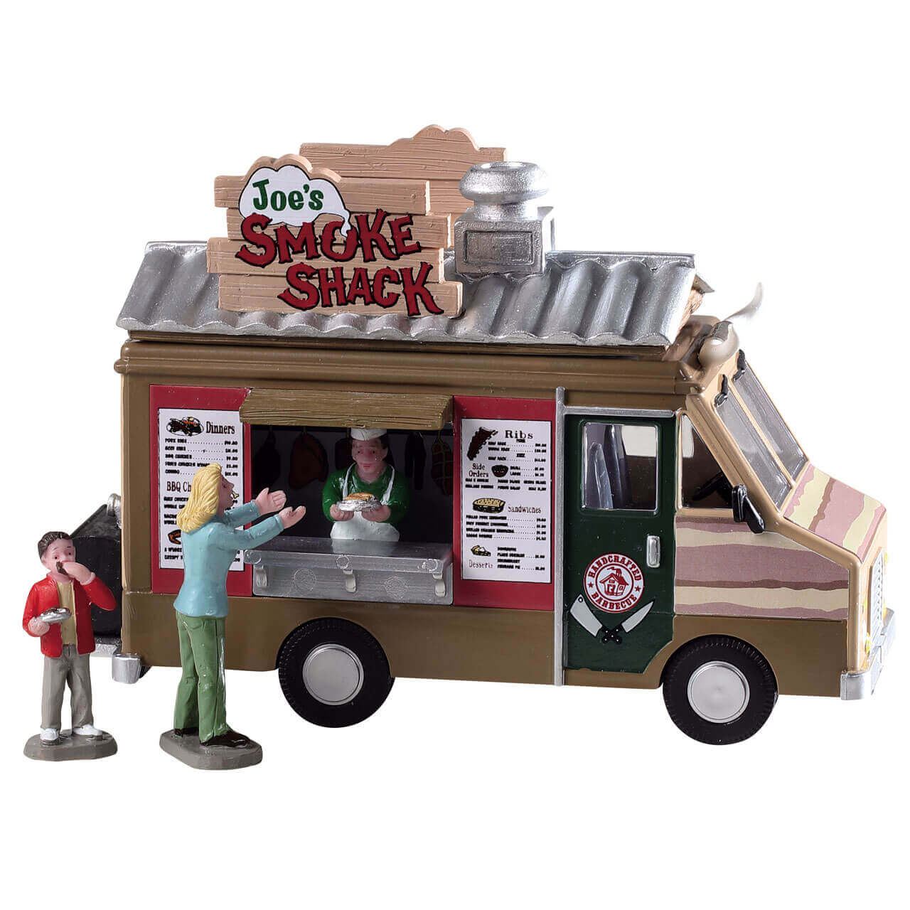 lemax-joe-s-smoke-shack-miniature-cabane-barbecue-village image 1