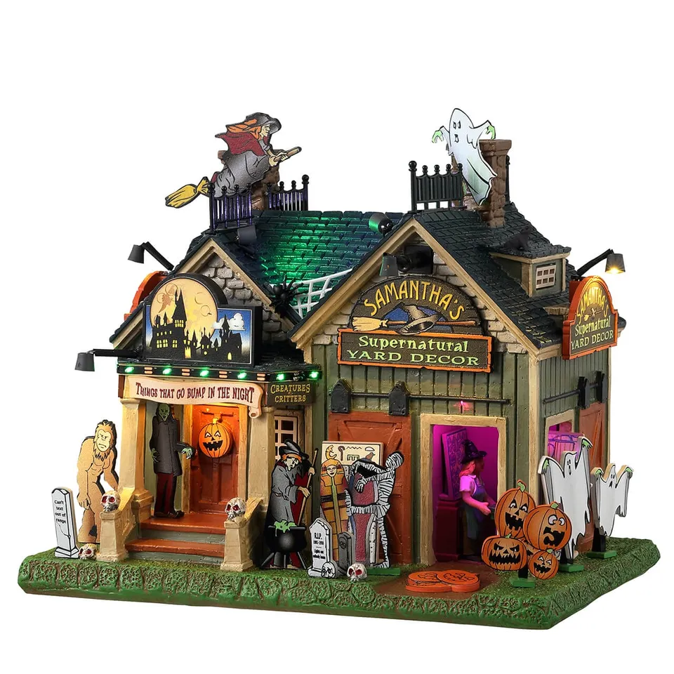 lemax-samantha-s-supernatural-d-cor-boutique-halloween-spooky-town image 1