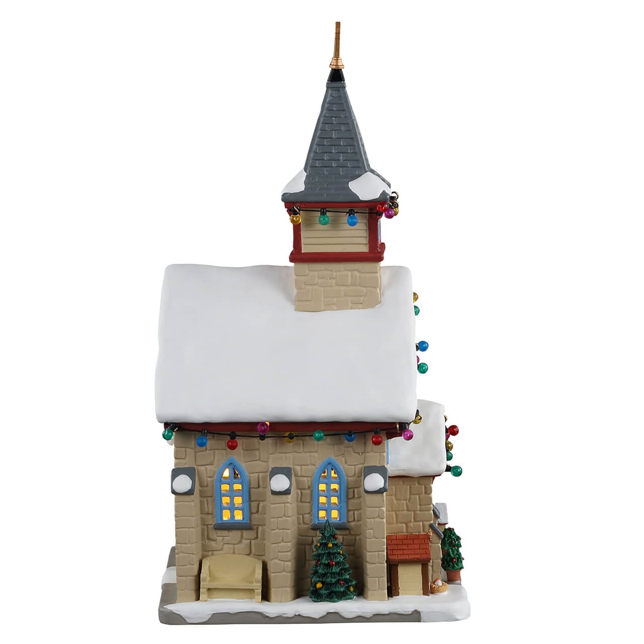 lemax-st-bernard-chapel-glise-miniature-lumineuse-de-no-l image 2