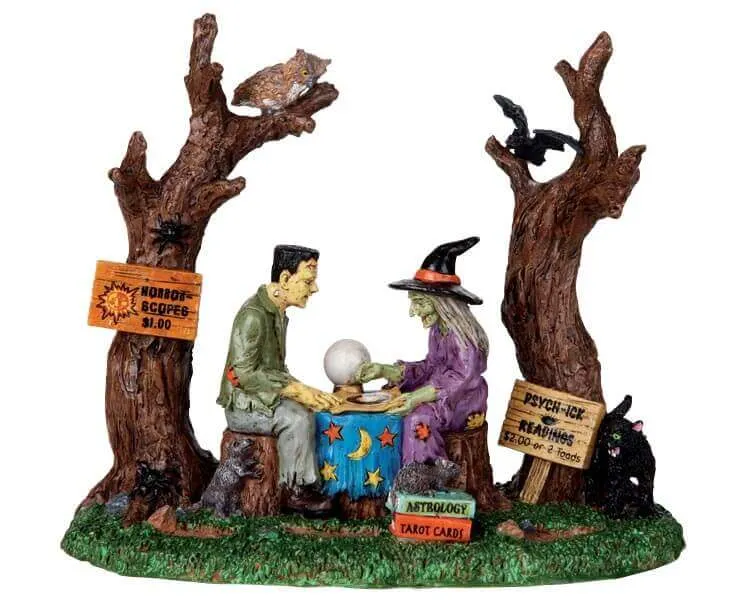 lemax-horror-scope-readings-figurine-miniature-spooky-town image 1