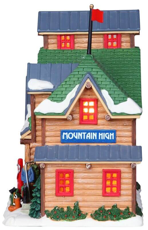 lemax-mountain-high-outfitters-boutique-de-village-miniature-illumin-e image 3