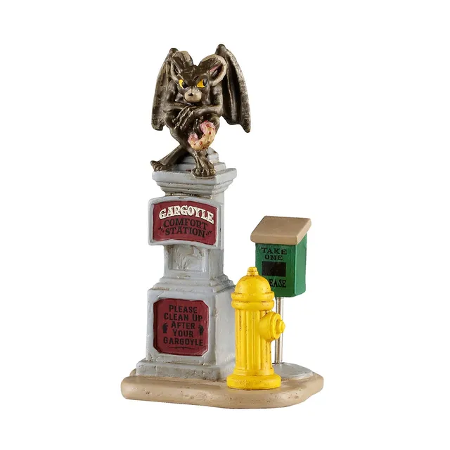 lemax-gargoyle-comfort-station-accessoire-miniature-spooky-town image 1