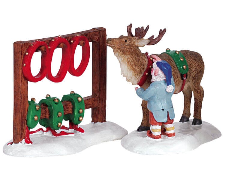 lemax-readying-reindeer-figurine-miniature-renne-de-no-l image 1