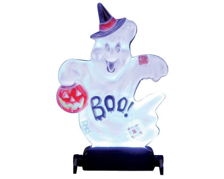 lemax-yard-light-boo-ghost-lampadaire-fant-me-miniature image 2