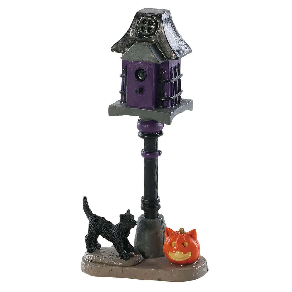 lemax-haunted-birdhouse-miniature-cabane-hant-e-spooky-town image 1
