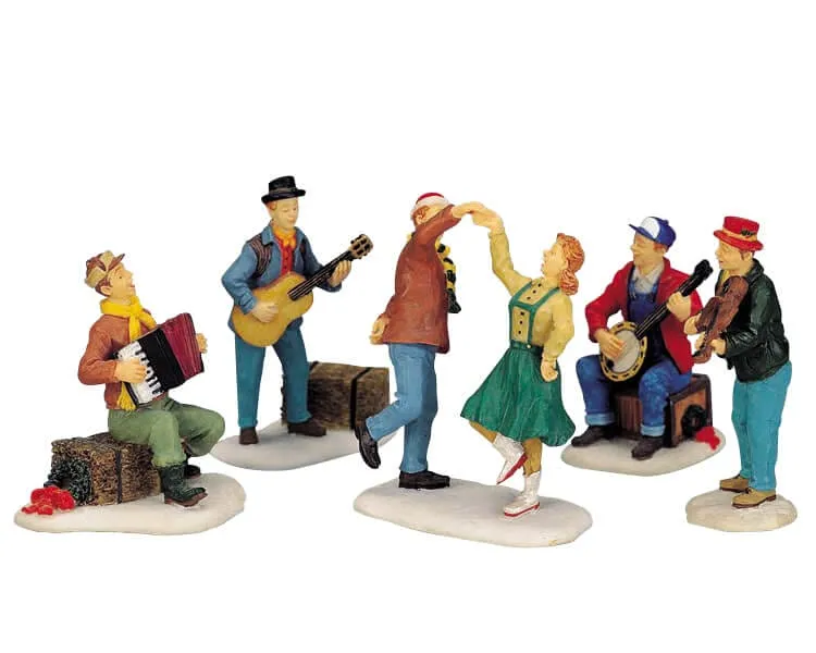 lemax-sing-dance-be-merry-figurine-miniature-de-collection-sc-ne-festive image 1