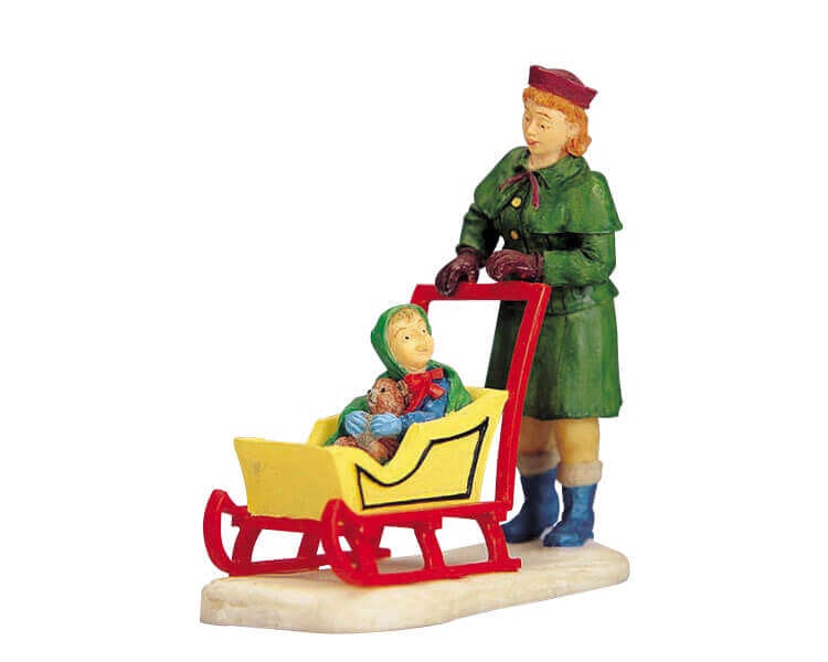 lemax-carriage-sled-tra-neau-miniature-de-no-l image 1