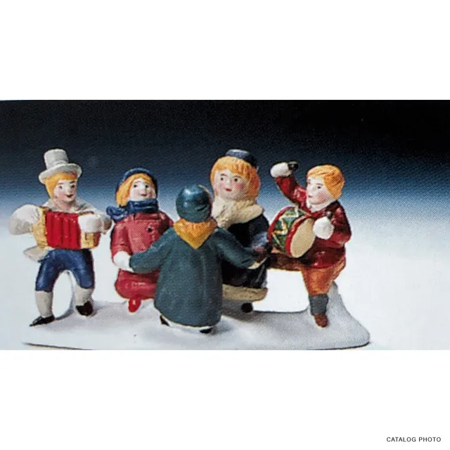 lemax-festive-children-figurine-miniature-enfants-en-f-te image 1