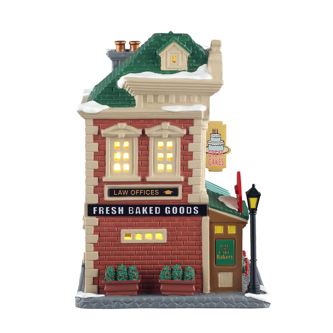 lemax-pat-a-cake-bakery-boulangerie-miniature-caddington image 2