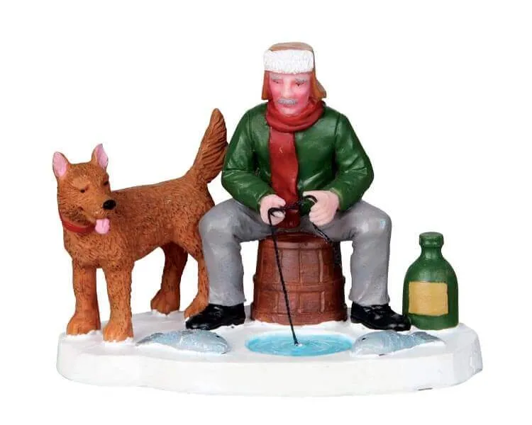 lemax-ice-fishing-friend-figurine-miniature-p-che-sur-glace image 1