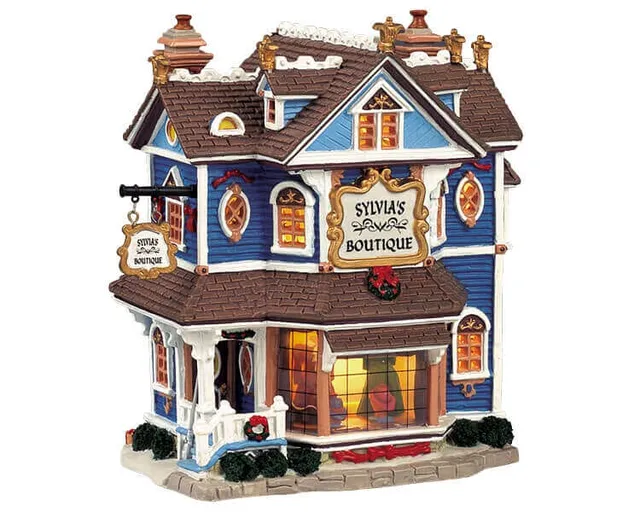 lemax-sylvia-s-boutique-boutique-miniature-de-village-de-no-l image 1