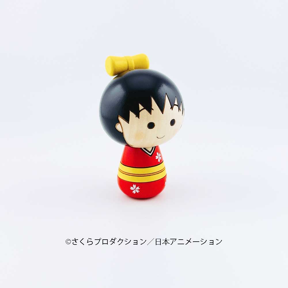 usaburo-kokeshi-chibi-maruko-chan-maruko-poup-e-kokeshi-officielle image 4