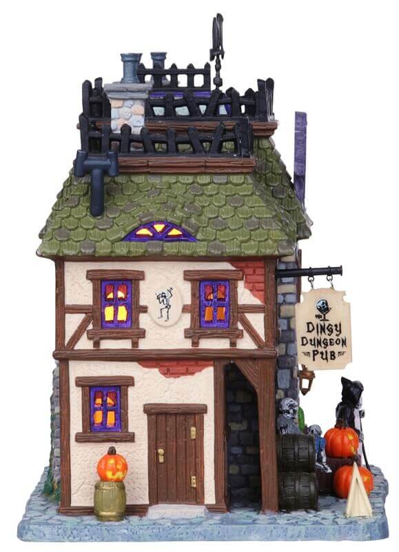 lemax-the-dingy-dungeon-pub-b-timent-miniature-spooky-town image 3