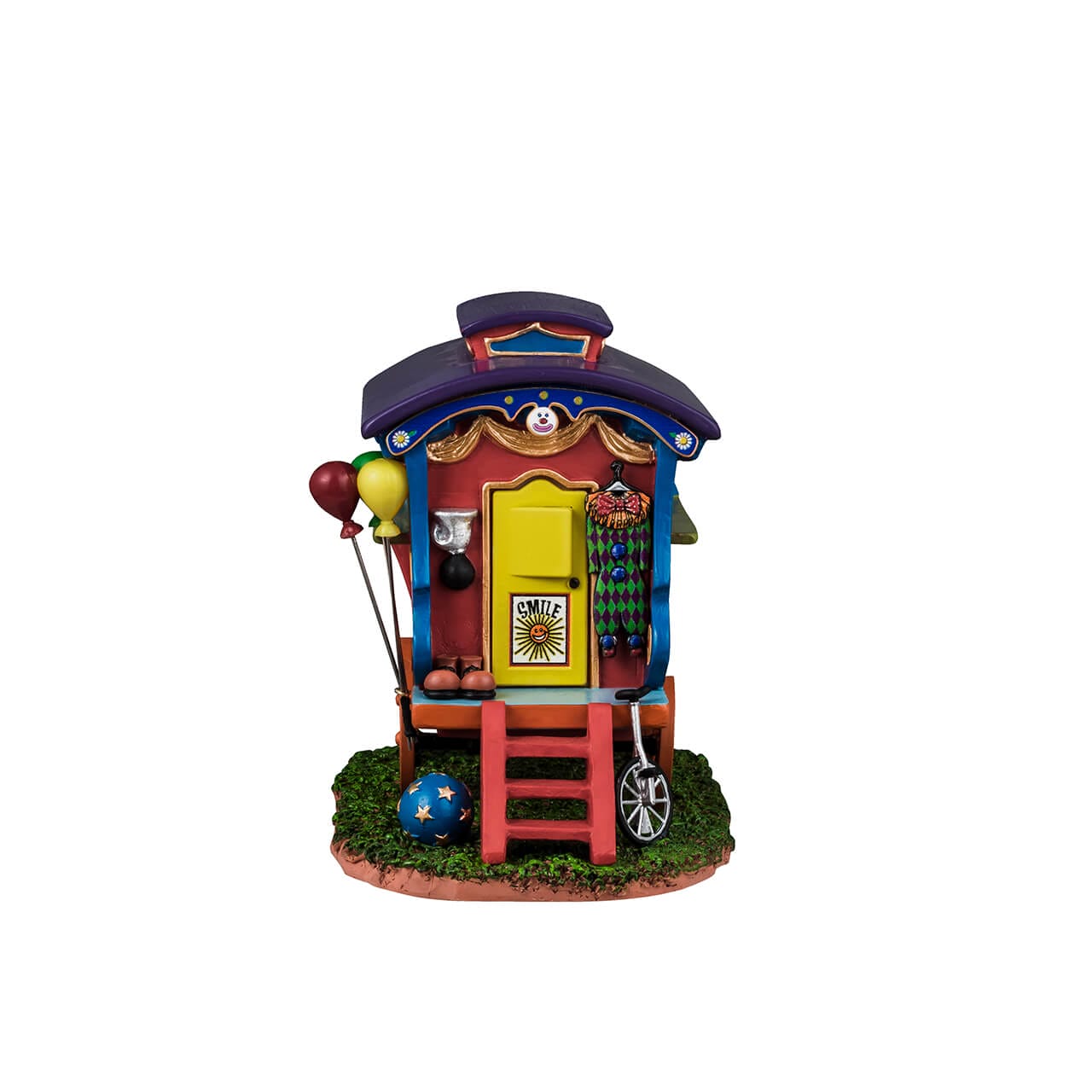 lemax-friendly-the-clown-caravan-caravane-miniature-cirque-carnival image 3