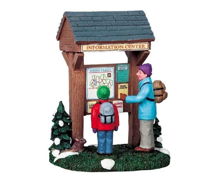 lemax-vail-kiosk-kiosque-miniature-de-village-d-hiver image 1