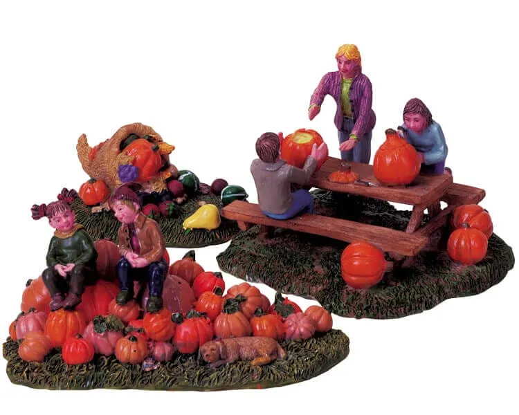 lemax-harvest-delight-d-cor-miniature-automne-r-colte image 1