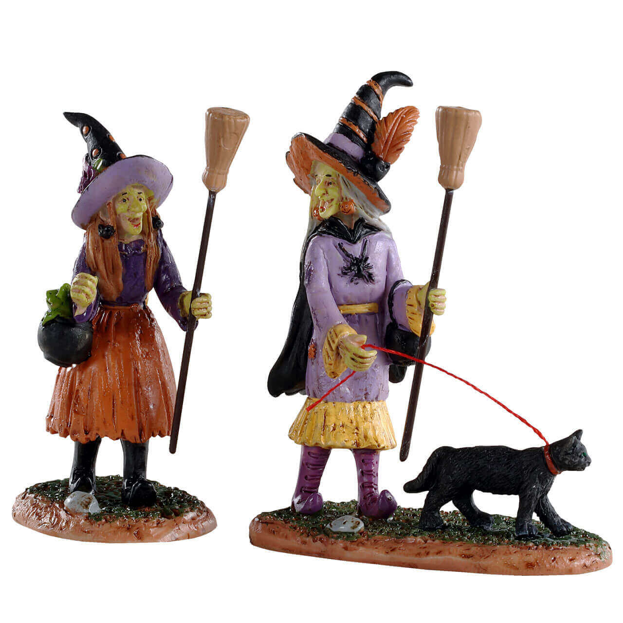 lemax-witches-night-out-figurines-sorci-res-spooky-town image 1