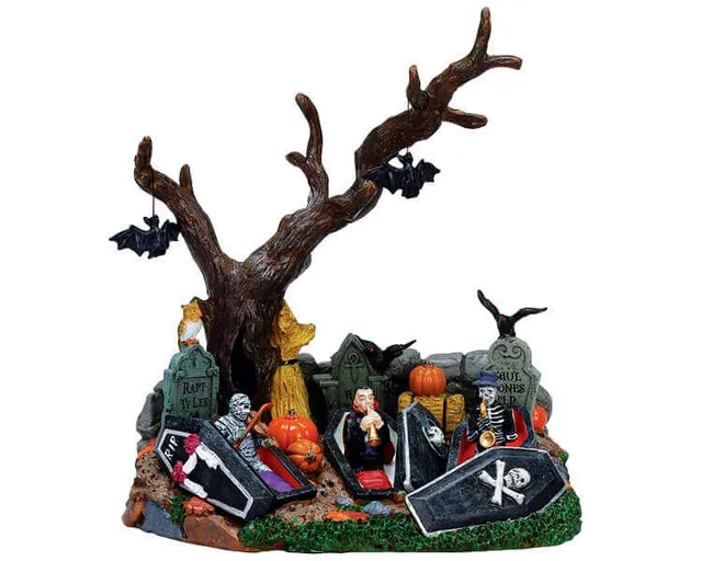 lemax-a-little-night-music-miniature-spooky-town-halloween image 1