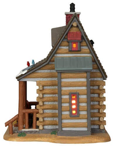 lemax-ol-jed-s-homestead-cabin-cabane-miniature-rustique image 2