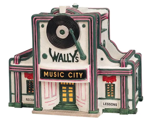 lemax-wally-s-music-city-miniature-de-village-de-collection image 1