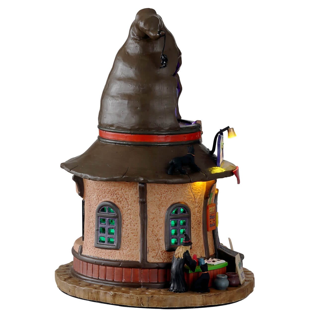 lemax-helga-s-hats-boutique-miniature-spooky-town image 2