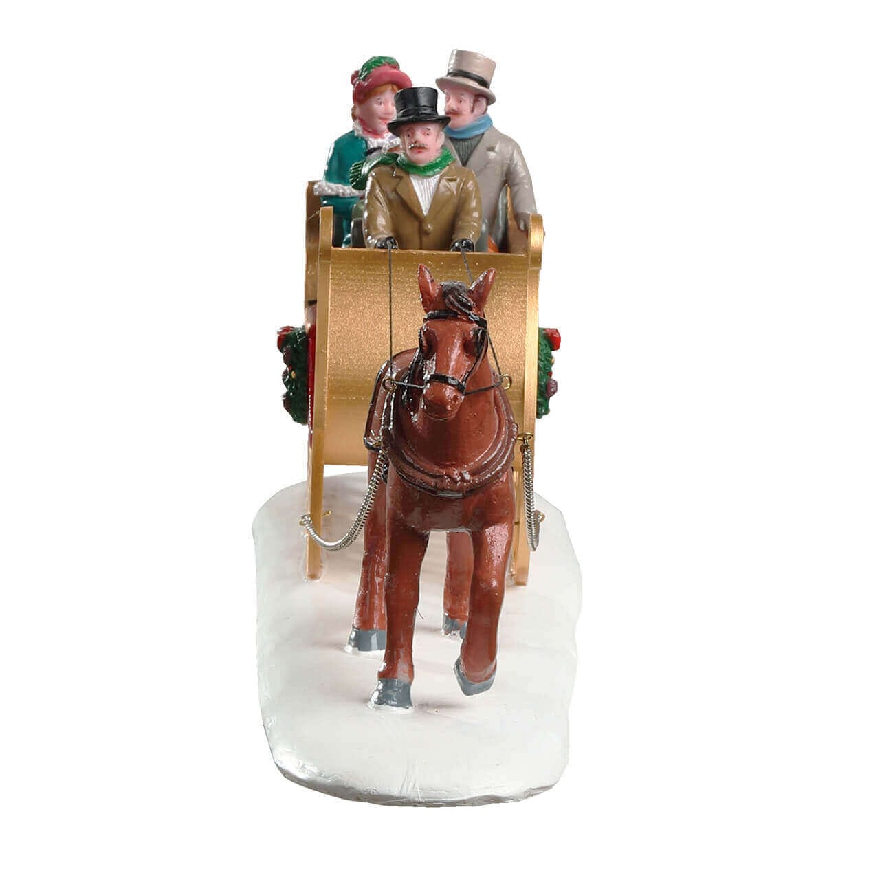 lemax-victorian-sleigh-ride-figurine-tra-neau-caddington image 3