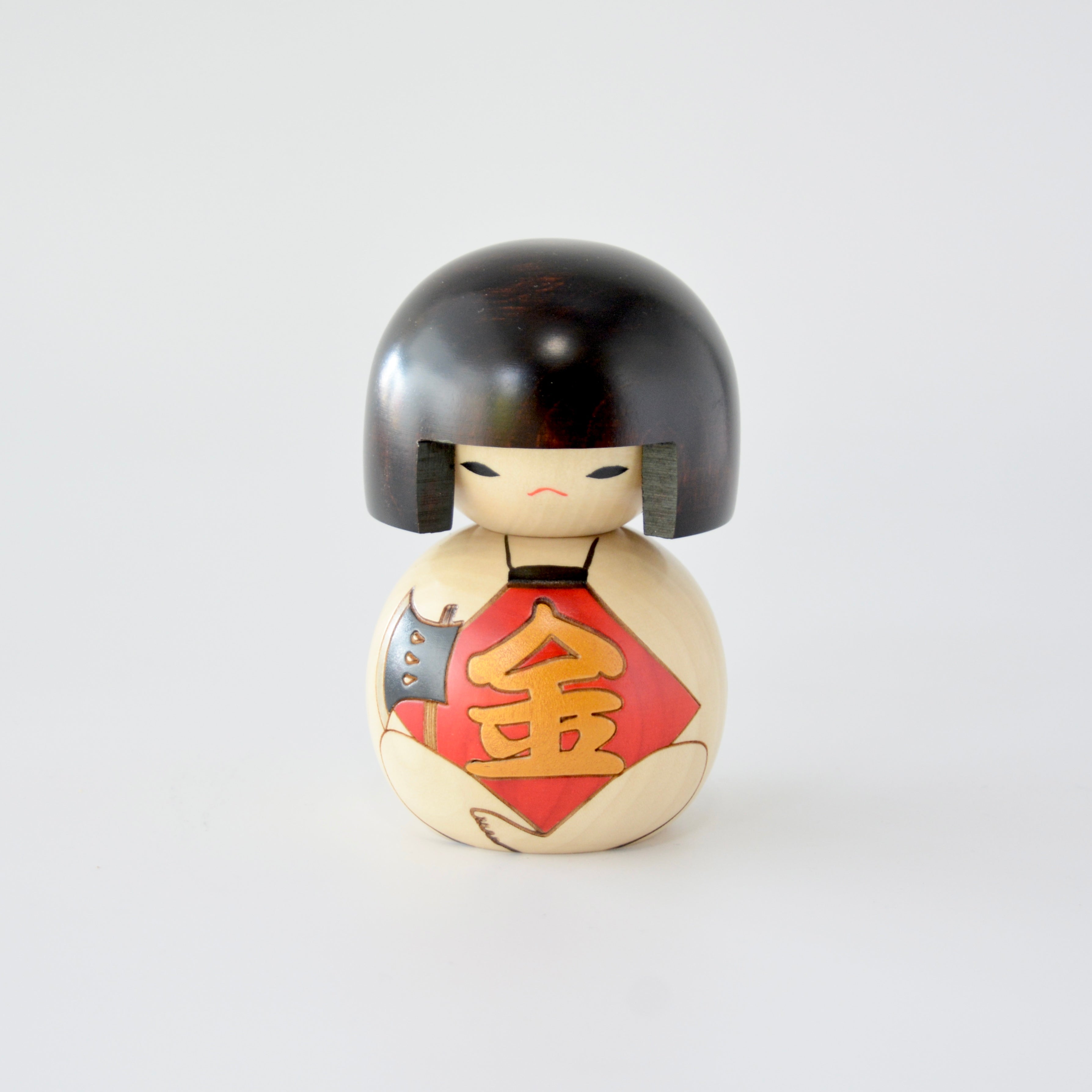usaburo-kokeshi-fuku-buku-kintaro-gar-on-chanceux-set-65-x-65-x-110-mm image 3