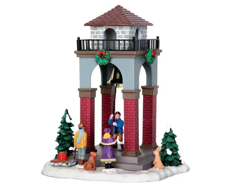 lemax-ringing-the-christmas-bell-figurine-miniature-cloche-de-no-l image 1
