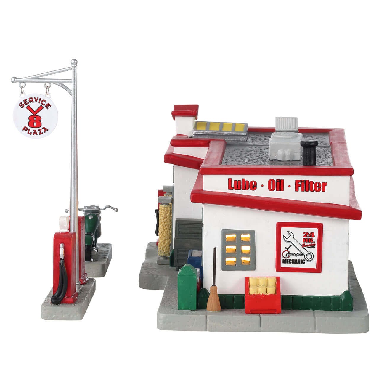 lemax-v8-service-plaza-b-timent-miniature-lumineux image 2