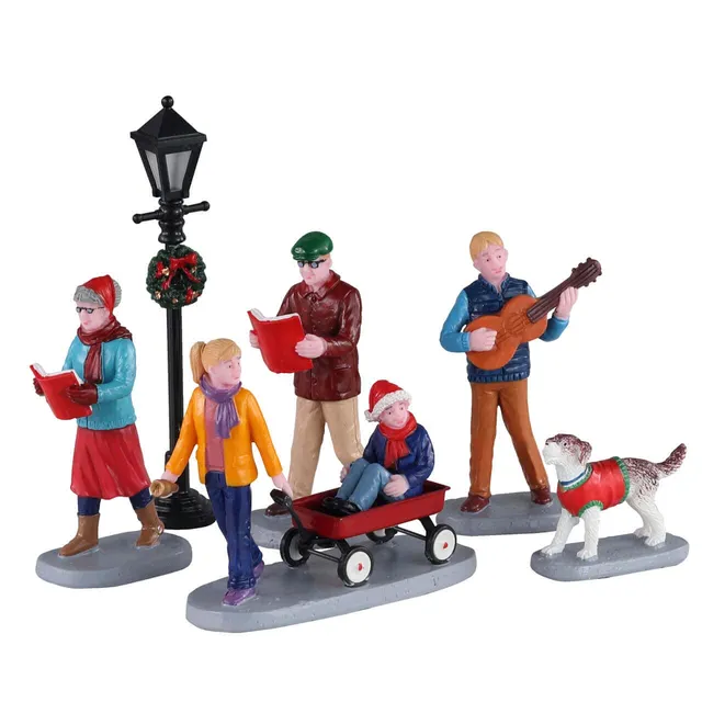 lemax-merry-songs-figurines-chorale-miniature-de-collection image 1