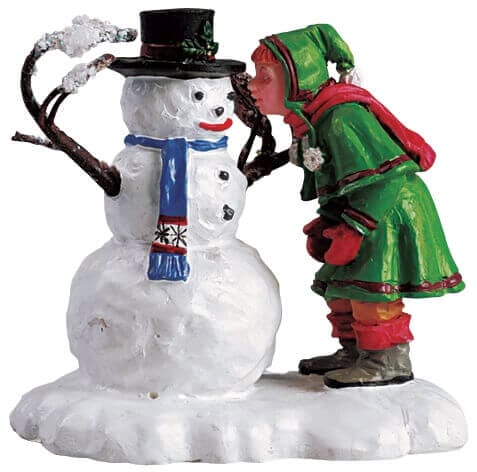 lemax-snow-sweetheart-figurine-miniature-amoureux-neige image 1