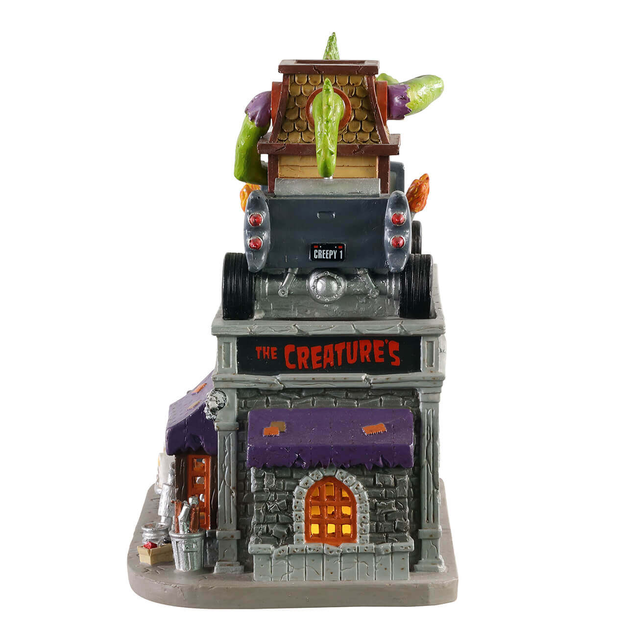 lemax-the-creature-s-custom-hot-rod-shop-b-timent-spooky-town image 3