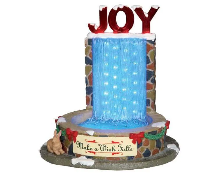 lemax-frozen-fountain-fontaine-gel-e-miniature-village image 1