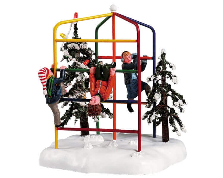 lemax-jungle-gym-figurine-aire-de-jeux-miniature image 1