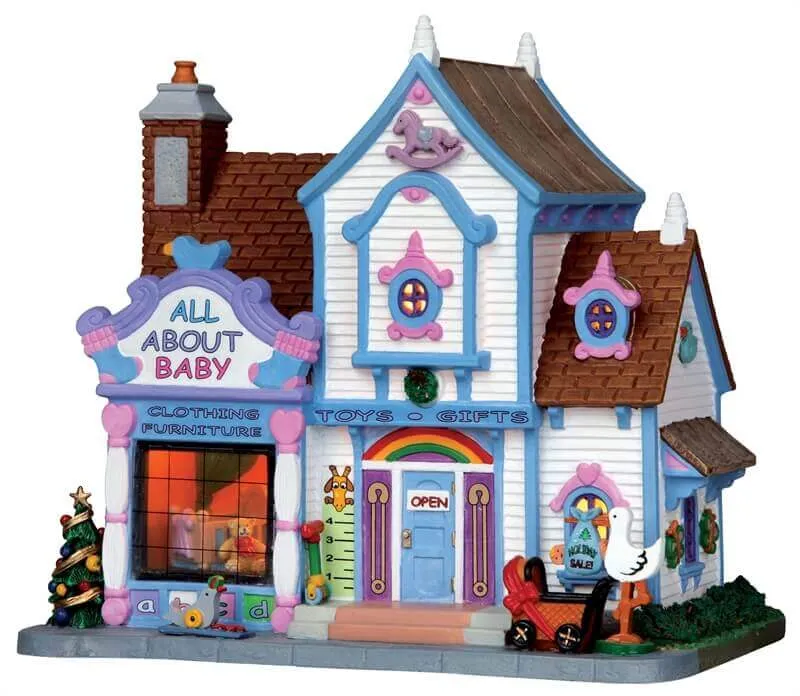 lemax-all-about-baby-boutique-b-b-miniature-village image 1