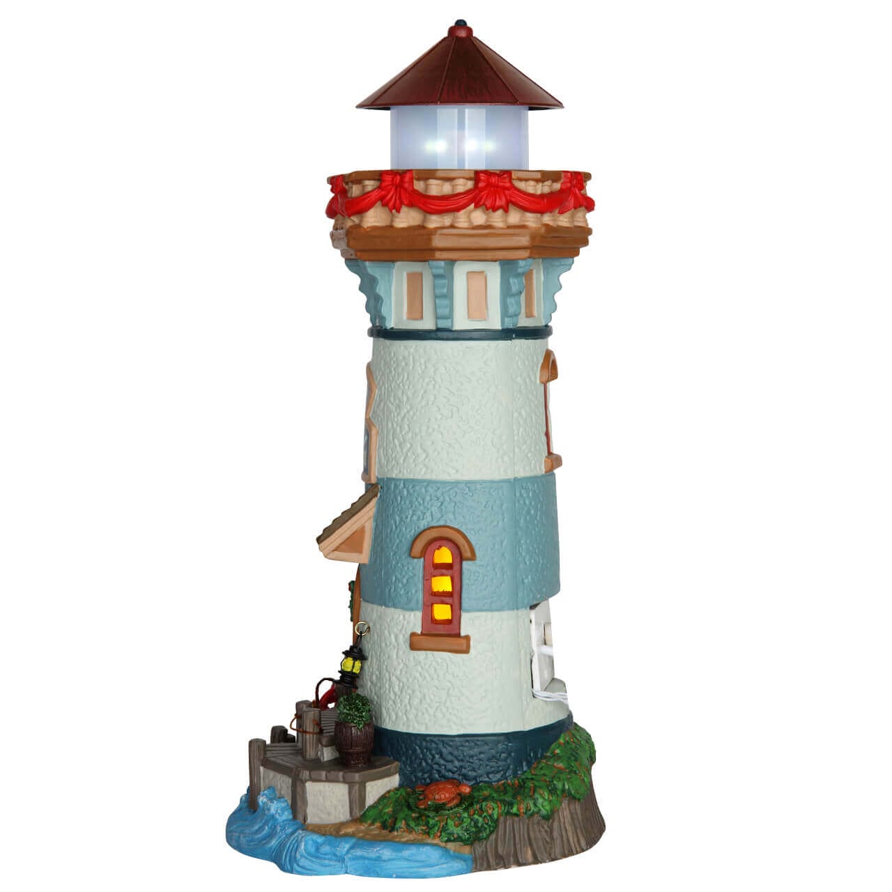 lemax-hidden-island-lighthouse-phare-miniature-lumineux image 4