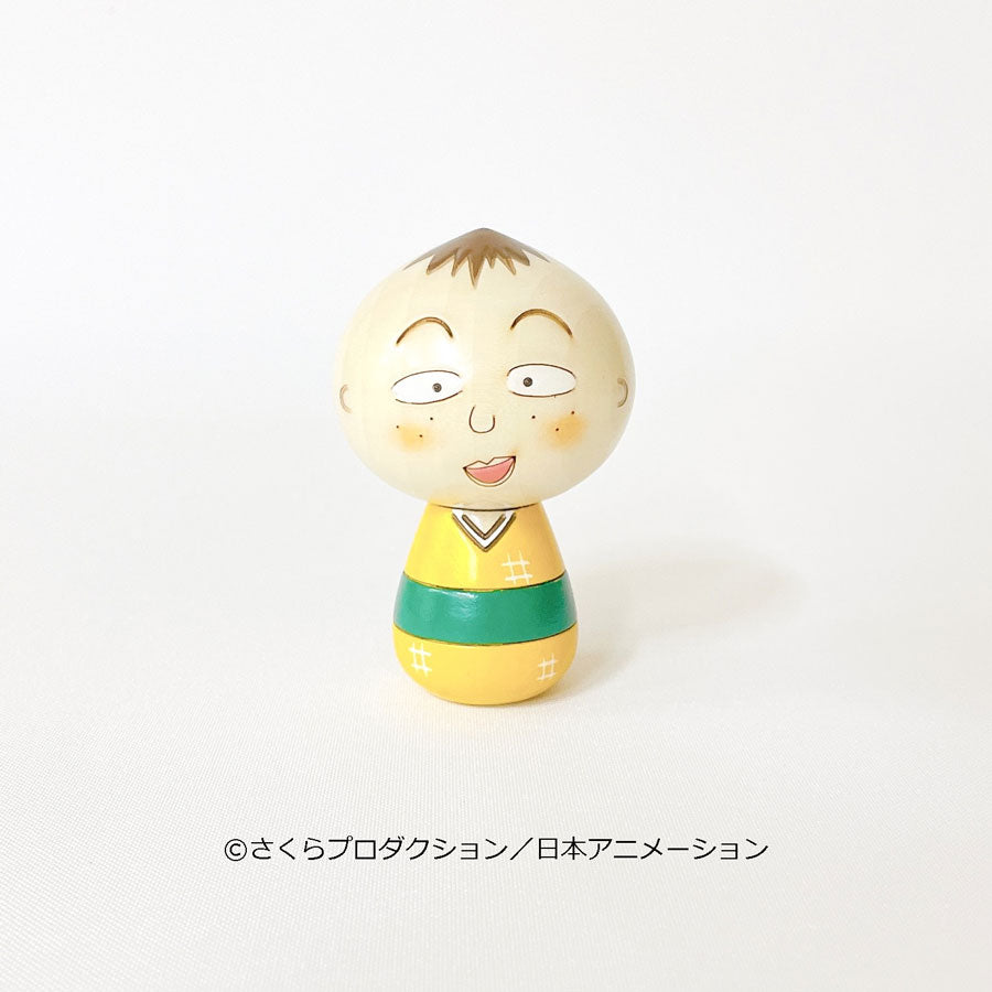 usaburo-kokeshi-chibi-maruko-chan-nagasawa-kun-kokeshi-personnage-8-cm image 1
