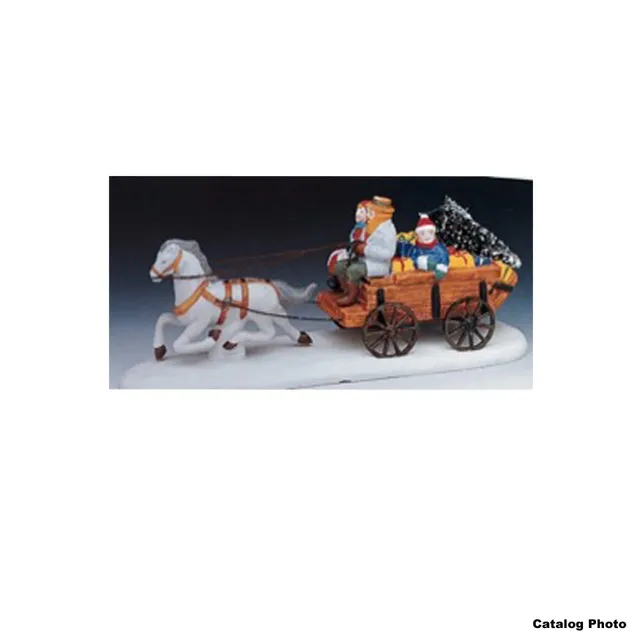 lemax-returning-from-shopping-figurine-village-de-no-l image 1