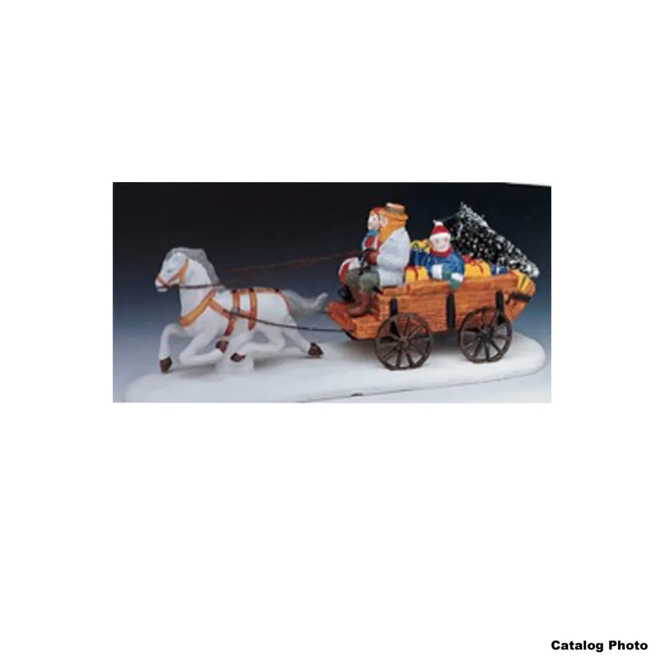 lemax-returning-from-shopping-figurine-village-de-no-l image 1