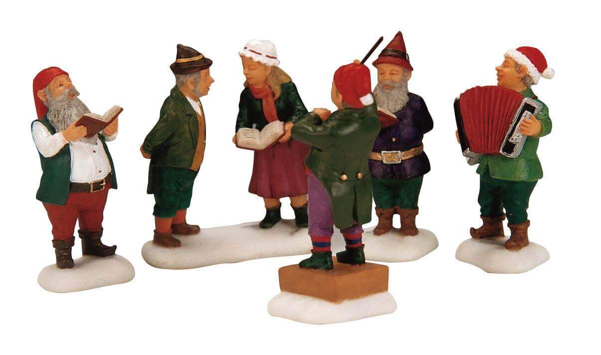 lemax-elf-choir-figurine-ch-ur-d-elfes image 1