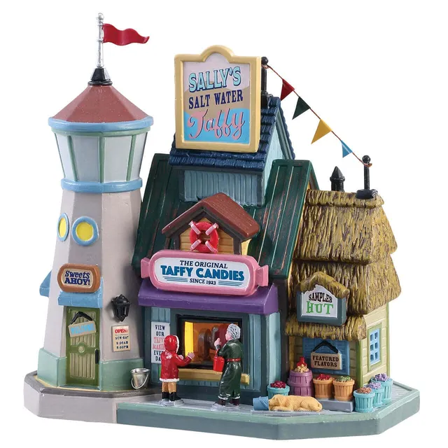 lemax-sally-s-salt-water-taffy-miniature-confiserie-gourmande image 1